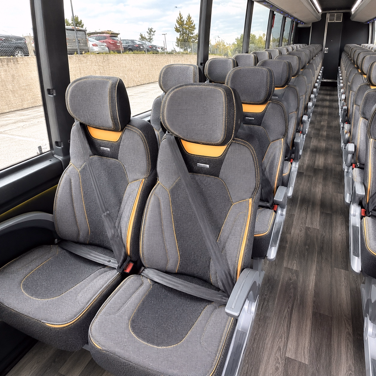 pharr charter bus inside