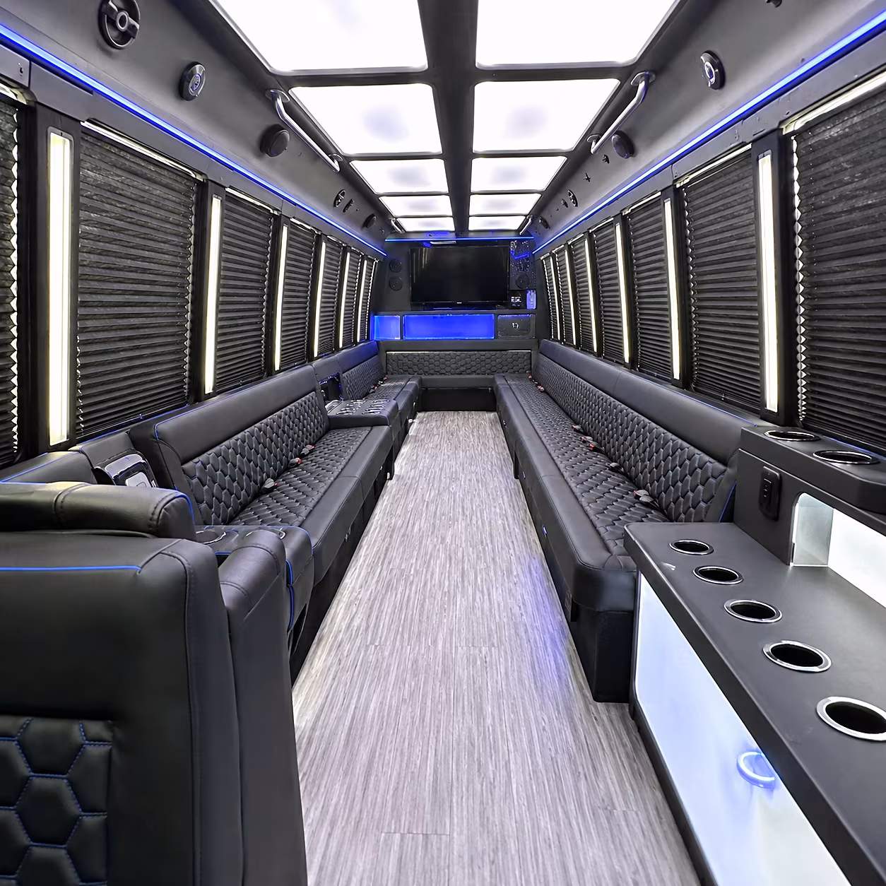pharr party bus rentals inside