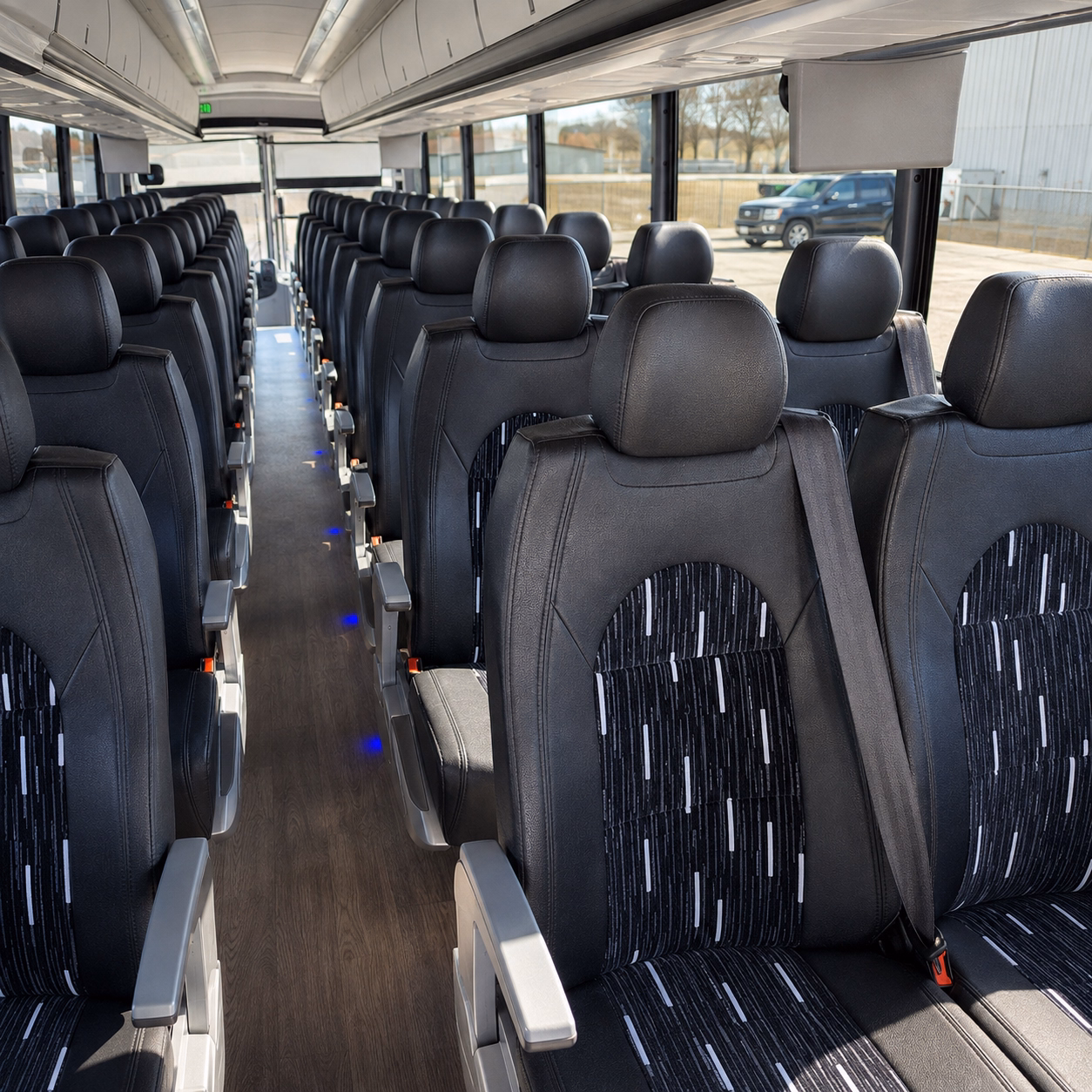 pharr religious group transportation onboard seating